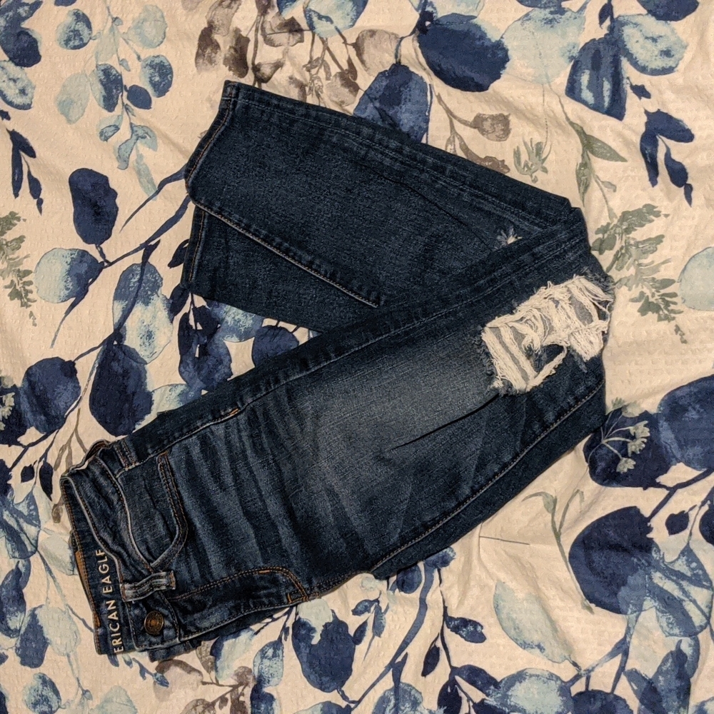 AE Women's Ripped Jeggins